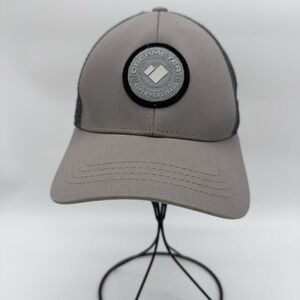 Obermeyer Gray Meshback Baseball Cap Hat Snapback OSFA